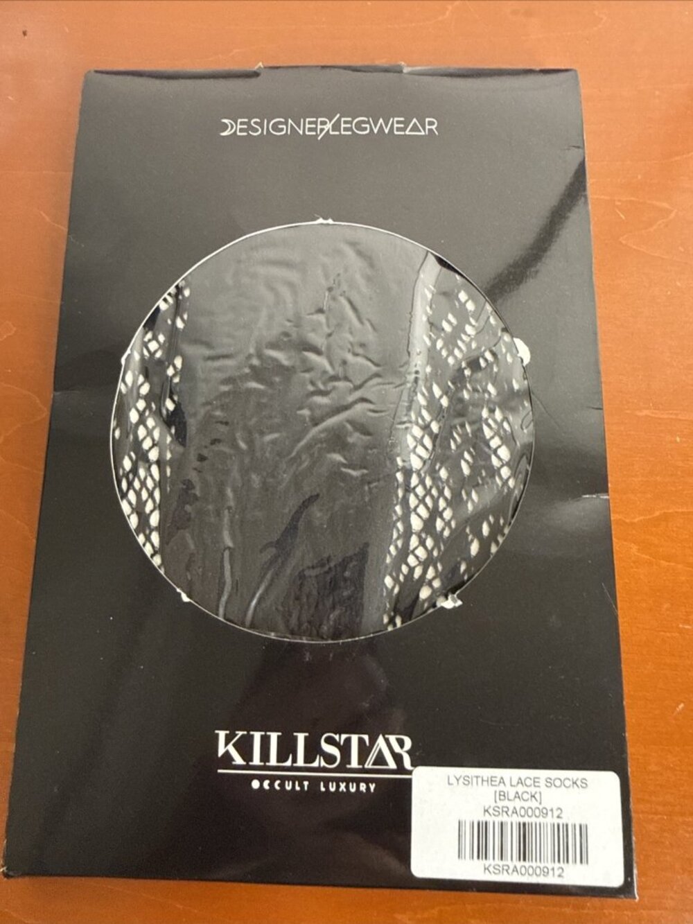 Killstar Lysithea Black Thigh High Stockings Cult Luxury Fishnet Bow W Crosses